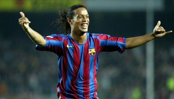 Ronaldinho llegó al Barcelona en el 2003 y permaneció en el Camp Nou hasta el curso 2007-08.  (Getty)