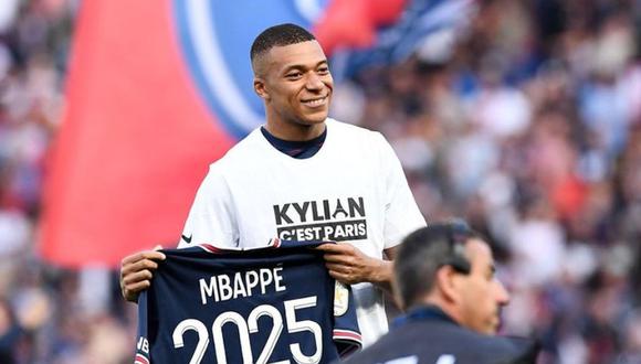 Kylian Mbappé rechazó al Real Madrid para firmar con el PSG hasta el 2025. (@k.mbappe)
