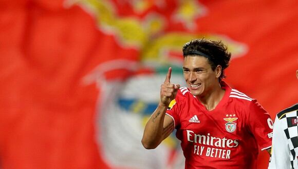 Darwin Núñez tiene contrato con el Benfica hasta el 2015.  (Foto: Pedro Fiuza/ZUMA Press Wire)