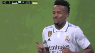Se estiró la ventaja de cabeza: gol de Eder Militao para el 2-0 del Madrid vs. Celta [VIDEO]