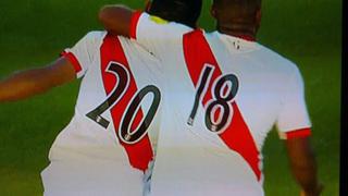 El año de la Selección Peruana: número 2018 volvió a aparecer en el partido de la bicolor
