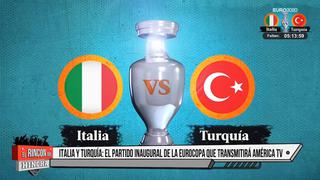 Eurocopa 2021: Italia versus Turquía iniciarán competencia