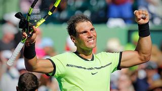Rafael Nadal derrotó a Nicolas Mahut y clasificó a 'cuartos' del Masters 1000 de Miami