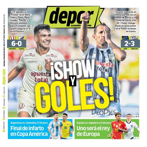 ¡Show y goles!