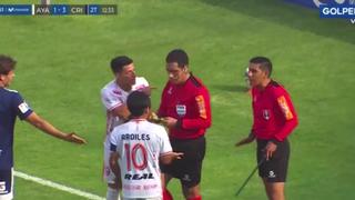 Increíble: Diego Haro no cobró un penal claro para Ayacucho FC tras una mano de Sporting Cristal en su área [VIDEO]