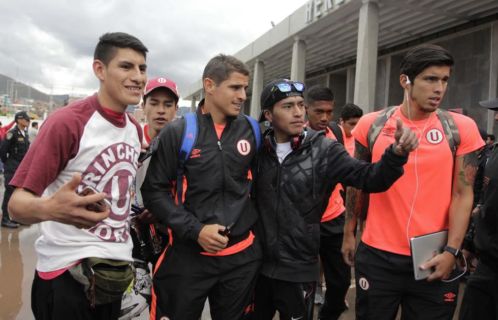 Universitario de Deportes: las mejores postales de su llegada a Cusco