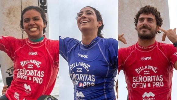 Perú ganó en tres categorías del Billabong Señoritas Open Pro. (Foto: Difusión)
