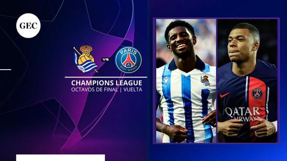 Real Sociedad vs. PSG: fecha, hora y canales de TV para ver Champions League