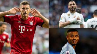 Responsables del gol: cracks de los mejores equipos europeos que llevan la '9' esta temporada [FOTOS]