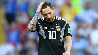 Messi se hace responsable por resultado de Argentina: "Me duele haber fallado el penal"