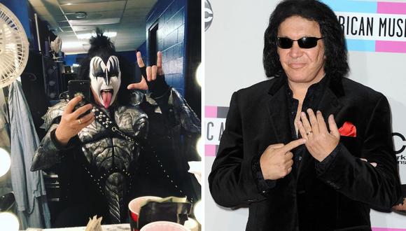 Gene Simmons habló sobre el retiro de Kiss de los escenarios. (Foto: instagram / Valerie Macon / AFP)