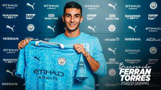 OFICIAL: Manchester City anuncia a Ferran Torres como su nuevo fichaje para la próxima temporada