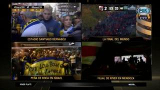 Así fue el ingreso de los hinchas al Bernabéu para el River vs. Boca [VIDEO]
