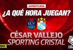 ¿A qué hora juegan Sporting Cristal vs. César Vallejo por el Torneo Apertura? 