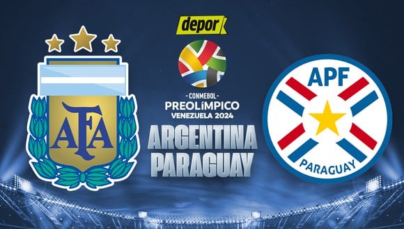 Argentina vs. Paraguay se ven las caras por el Preolímpico 2024. (Diseño: Depor)