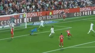 Nadie se lo esperaba: Borja García anotó el 1-0 de Girona contra Real Madrid por Liga Santander [VIDEO]