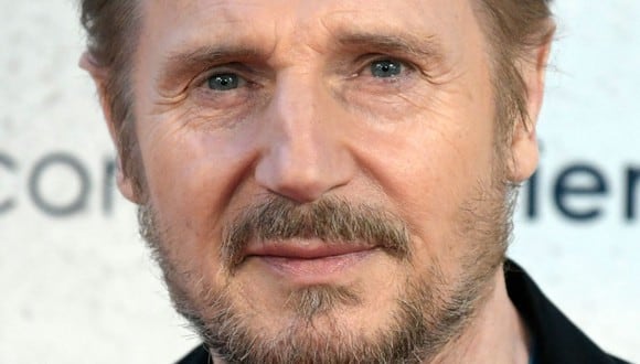 Liam Neeson será el protagonista del remake de "The Naked Gun". Aquí cuando el actor posó durante el photocall de "Cold Pursuit" en Madrid el 16 de julio de 2019 (Foto: Gabriel Bouys / AFP)