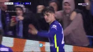 Perfecto: golazo de Haverz para sentenciar el 3-0 de Chelsea vs. Malmo [VIDEO]