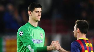 Courtois, su 'terror': ocho partidos y cinco años sin que Messi le anote al portero belga