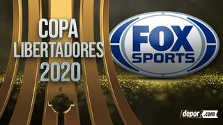 LINK de FOX Sports EN VIVO HOY: ver canal y toda la Copa Libertadores 2020
