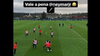 Jugada antológica: taco con caño de Neymar para humillar a su compañero en PSG [VIDEO]
