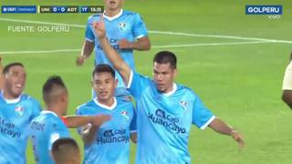 Sorpresa en el Monumental: cabezazo de Hernán Rengifo para el 0-1 en el Universitario vs. ADT [VIDEO]
