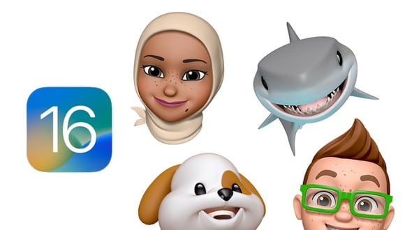 Dentro de la nota te compartimos cuáles son los nuevos memojis que llegan con iOS 16. (Foto: Apple)