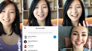 Instagram activó el servicio de video chat grupal en su última actualización