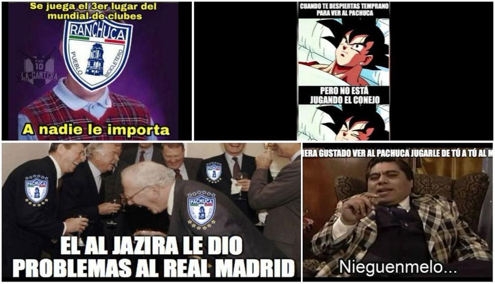 Los mejores memes del tercer puesto de Pachuca en Mundial de Clubes tras goleada sobre Al Jazira. (Difusión)