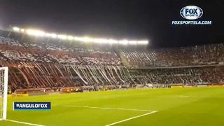 ¡Para el 'Muñeco! El emotivo mosaico que hinchas prepararon para Marcelo Gallardo en la Copa Libertadores