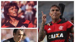 Guerrero se acerca al top 5: los 10 máximos goleadores extranjeros de Flamengo [FOTOS]