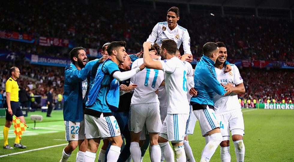 Real Madrid venció 3-1 al Liverpool en Kiev. (Getty)