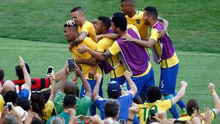 Brasil: el eufórico festejo del ‘Scratch’ camino a la final de Río 2016