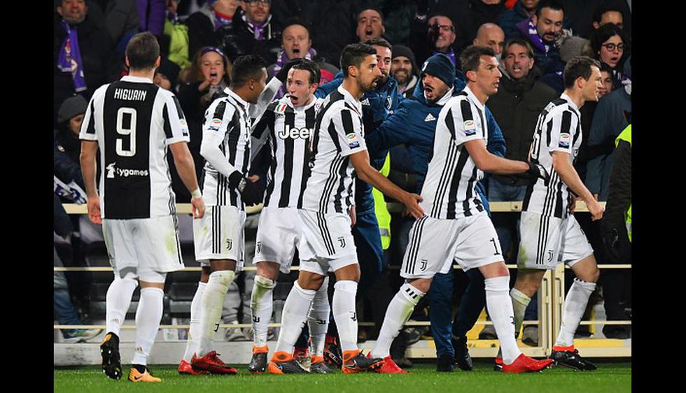 Juventus llegó al primer lugar de la Serie A de Italia. (Getty Images / AFP)