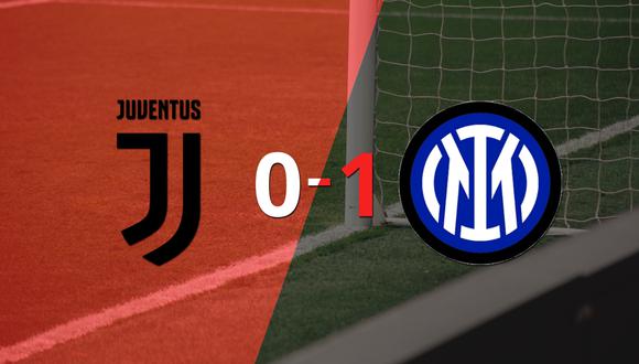 Inter se impuso 1-0 en el "Derby d'Italia" ante Juventus