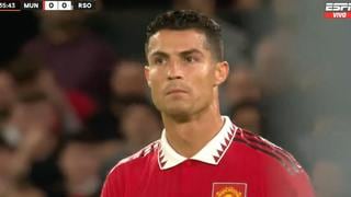 Cristiano Ronaldo anotó en Europa League, pero fue anulado por fuera de juego [VIDEO]