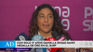 Daniella Rosas obtuvo medalla de oro en surf en los Panamericanos 2019