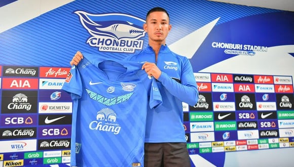 Faiq Bolkiah se fue del Marítimo de Portugal sin debutar. (Foto: Chonburi)