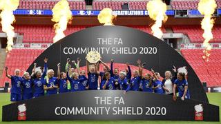 Chelsea se proclamó campeón de la Community Shield de fútbol femenino tras ganarle 2-0 a Manchester City