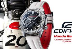 El lanzamiento del modelo ‘Championship White’, la nueva colaboración EDIFICE con Honda Racing