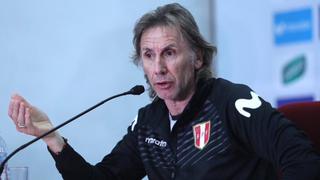 Ricardo Gareca habló sobre la clave para mantener la estabilidad en la Selección Peruana