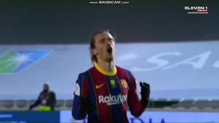 Directo a las nubes: el penal fallado de Antoine Griezmann que pudo sentenciar la tanda en el Barcelona vs. Real Sociedad [VIDEO]