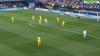 Tremendo latigazo: Bale anotó el primer gol del Real Madrid contra el Villarreal por la Liga Santander