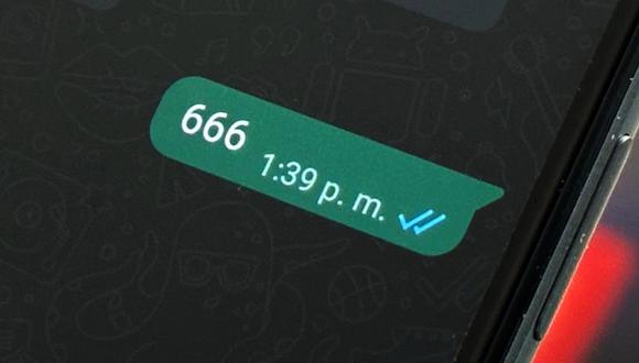 ¿Sabes realmente lo que significa el número 666 en WhatsApp? Aquí te lo decimos. No es nada malo. (Foto: Depor - Rommel Yupanqui)