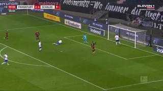 Al Real Madrid no le gusta esto: el doblete de Luka Jovic para el 3-1 de Eintracht Frankfurt ante Schalke 04 [VIDEO]