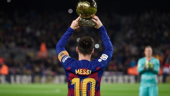 Lionel Messi tiene seis Balones de Oro en su carrera. (AFP)