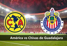 América vs Chivas EN VIVO - hora, canales TV y streaming online para ver hoy la semifinal de la Liga MX