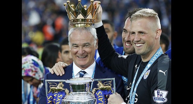 Leicester City se coronó campeón de la Premier League 2015-16. (Foto: AFP)
