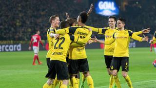 Borussia Dortmund goleó 4-0 al Benfica de André Carrillo y está en cuartos de final de la Champions