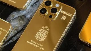 Obsequio de lujo: empresa regalará celulares de oro a la Selección de Argentina